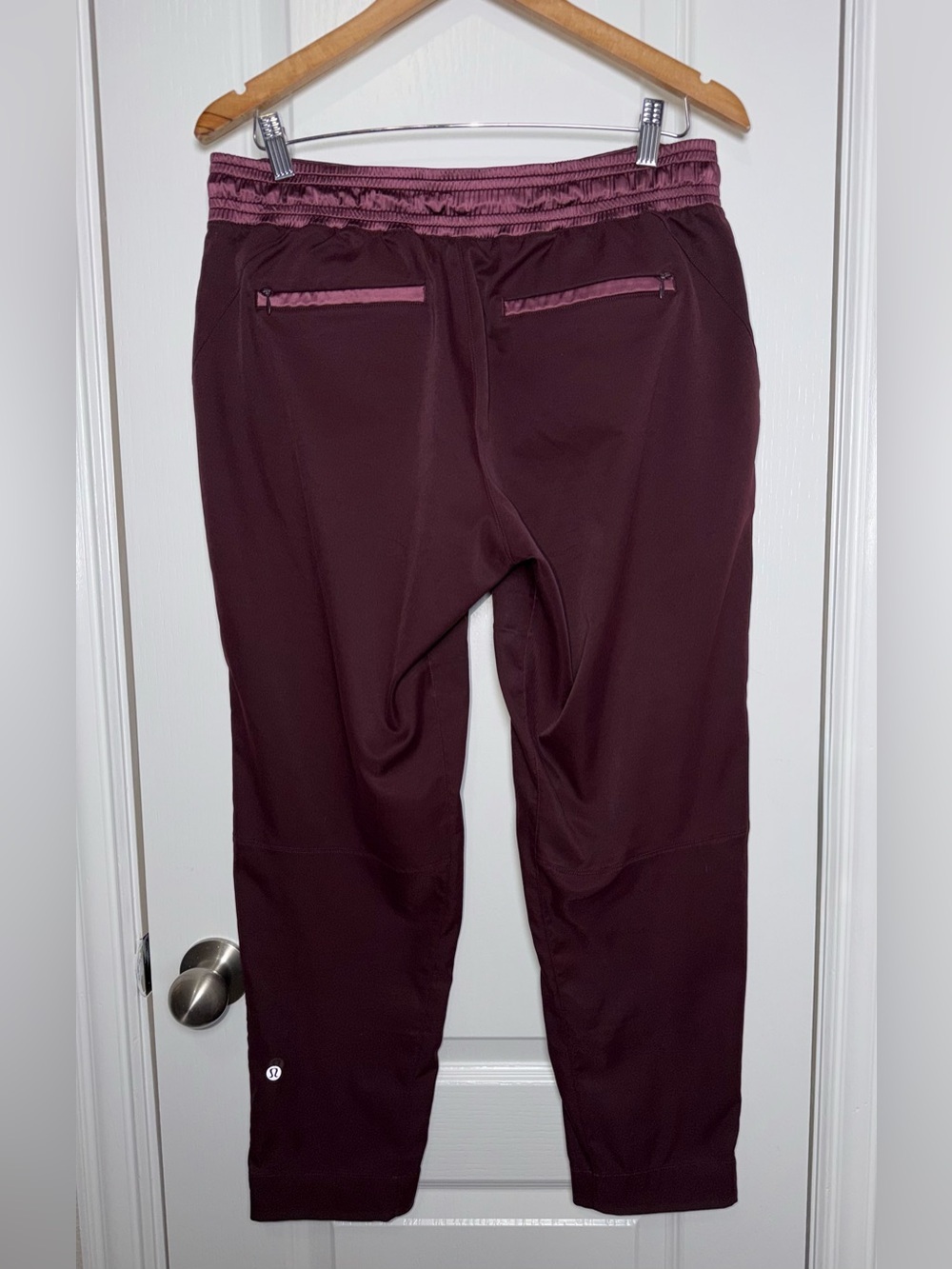 Lululemon &go Take You There Trouser Burgundy Size 10 - Picture 4 of 5